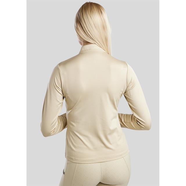 Trainingsshirt Montar MOGaia Gun Metal Tape Beige
