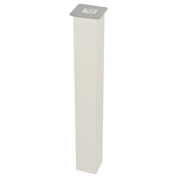 Duraline tafelpoot Lieke wit 90x90 mm 72 cm