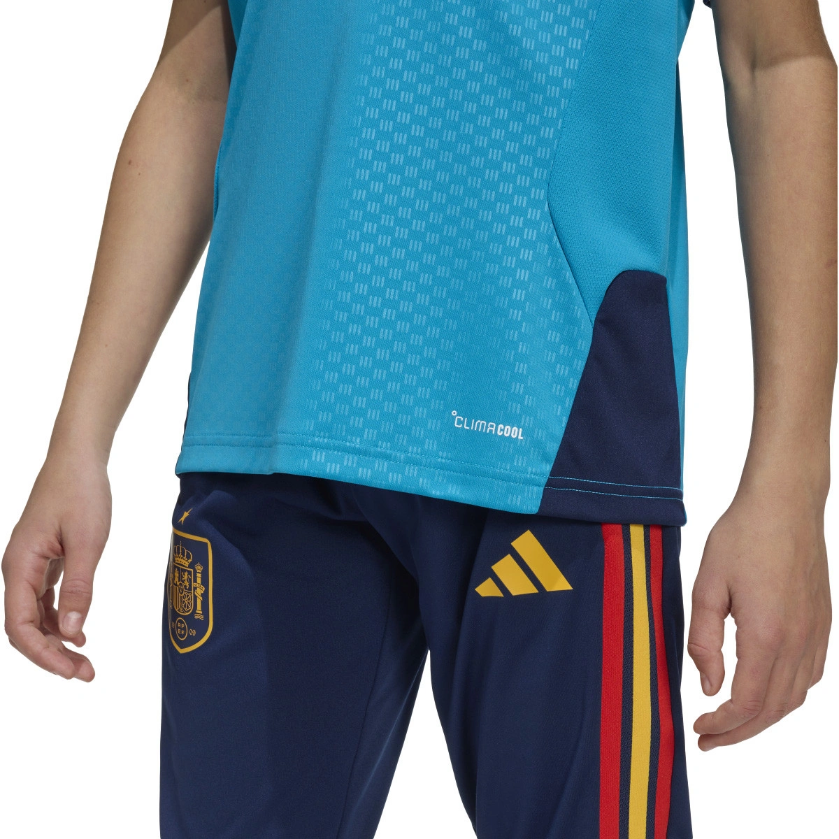 T-Shirt adidas Espanha Training Mundial 2026 Criança