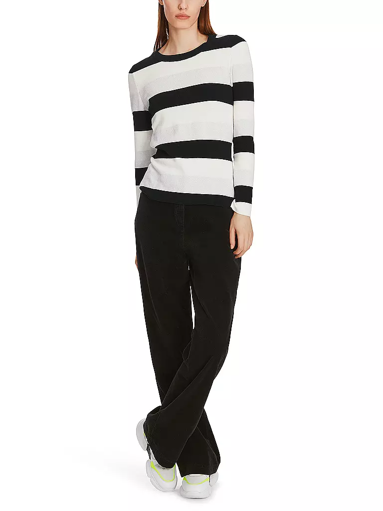 MARC CAIN Pullover schwarz