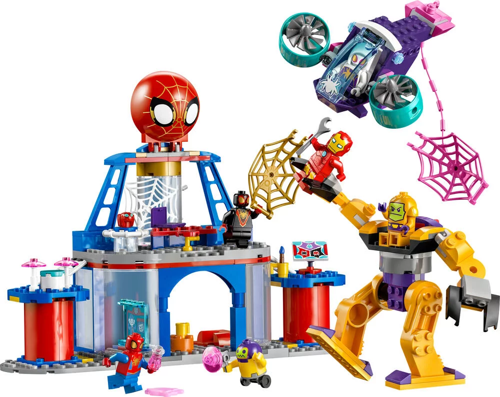 LEGO®MARVEL 10794 - LE QG DS LANCEURS DE TOILE DE L'EQUIPE SPIDEY