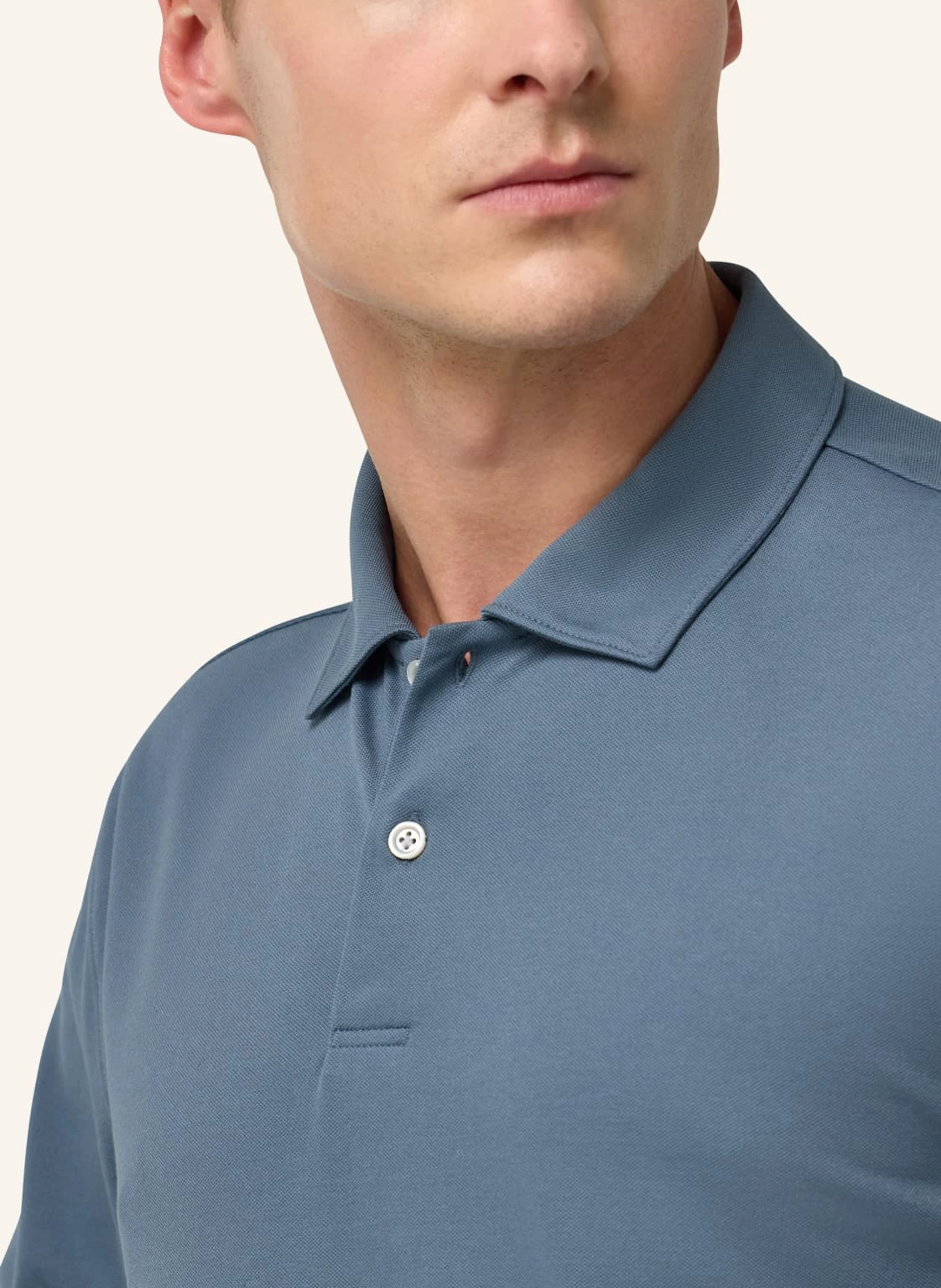 BOGGI MILANO Piqué-Poloshirt