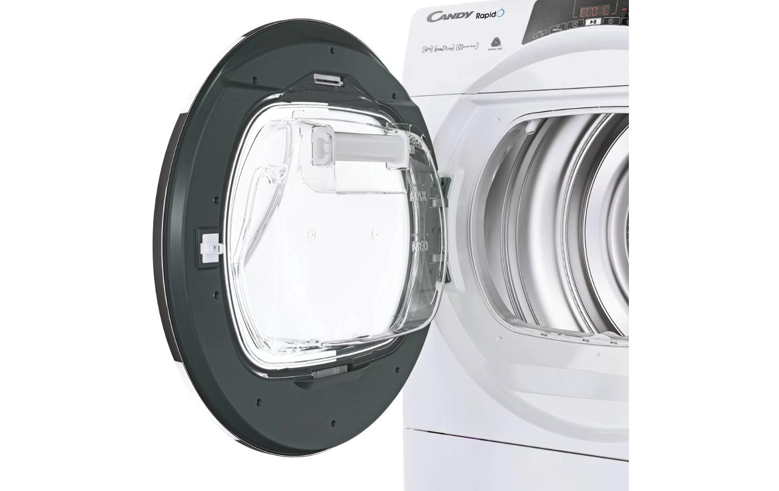 Wäschetrockner ROE H9A3TCEX-S Links<br>Wärmepumpentrockner