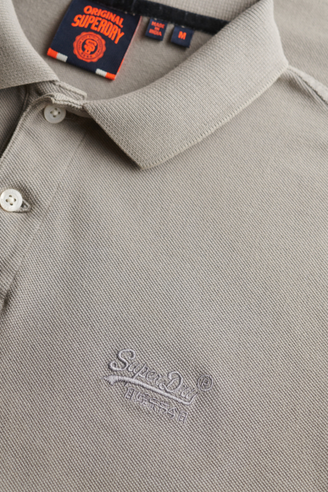 Superdry grijze heren polo