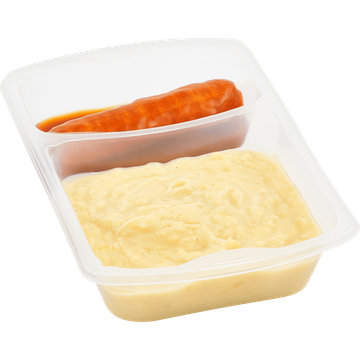 Jumbo Stamppot Zuurkool met Rookworst in Jus 500 g