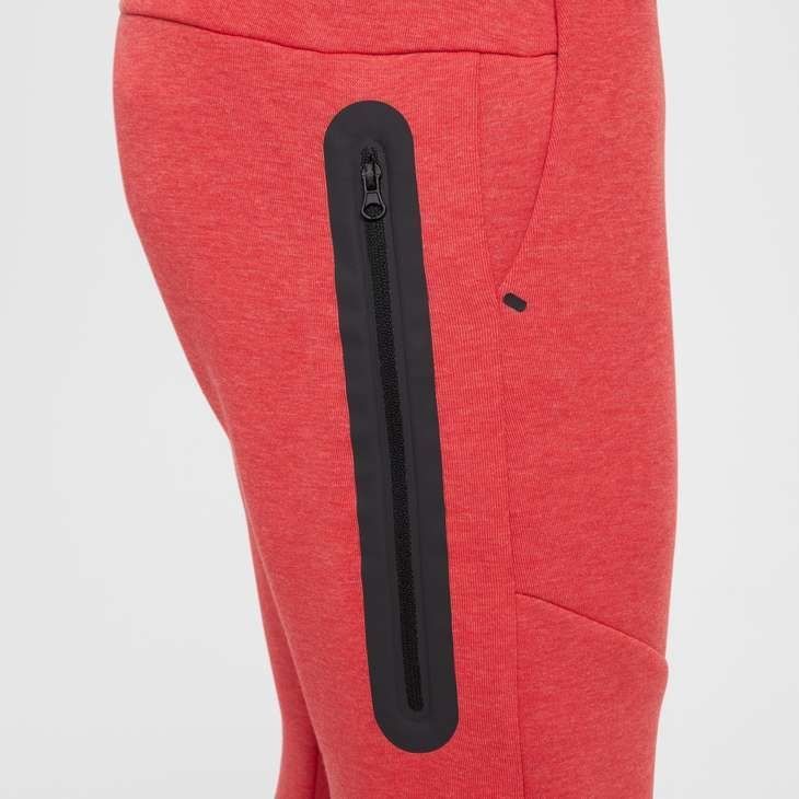 Nike Bas de Survêtement NSW Tech Fleece 24 - Rouge/Noir Enfant