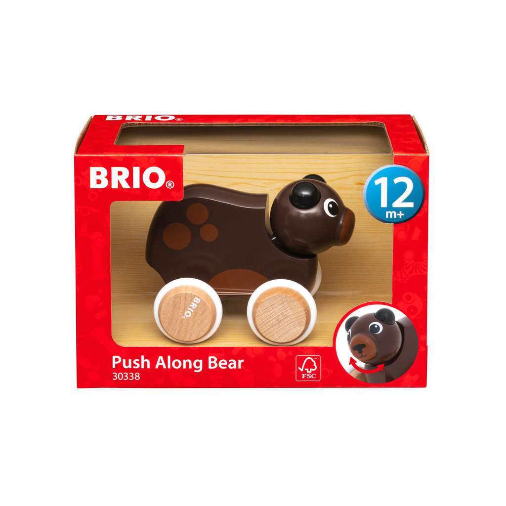 BRIO Spiel Lustiger Schiebe-Bär