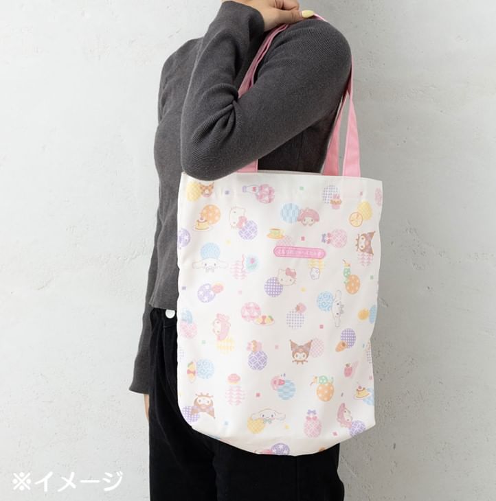 Sanrio - Sanrio Characters Tote Bag (Nagomi Pastel Series)