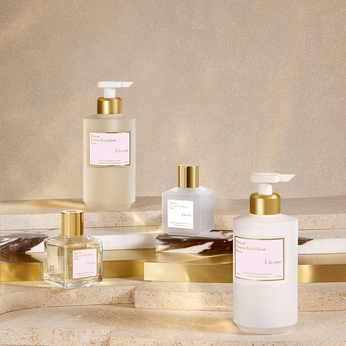 A la Rose Hand & Body Cleansing Gel 350ml