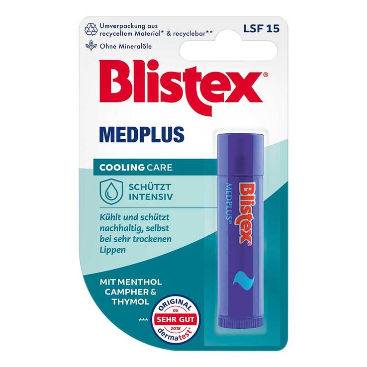 Blistex Medplus Stick ohne Mineralöl, 4.25 g