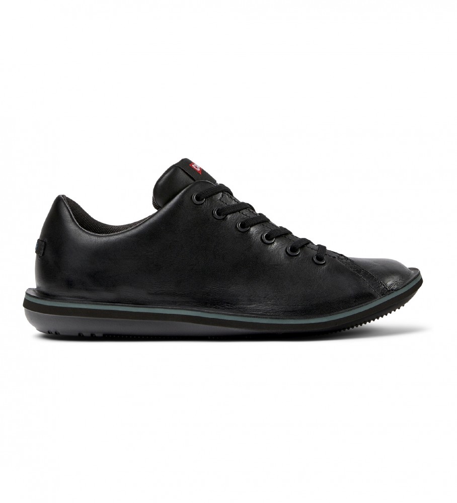 Sapatos de couro preto Camper Beetle