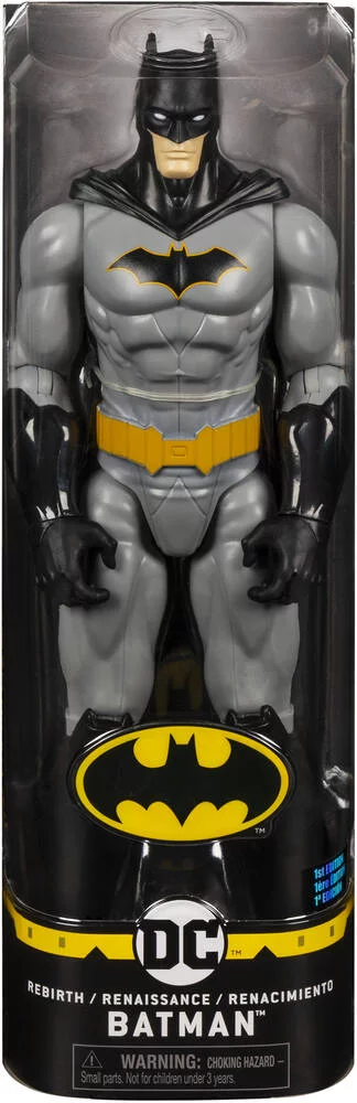 DC COMICS BATMAN - FIGURINE BATMAN GRIS REBIRTH 30CM