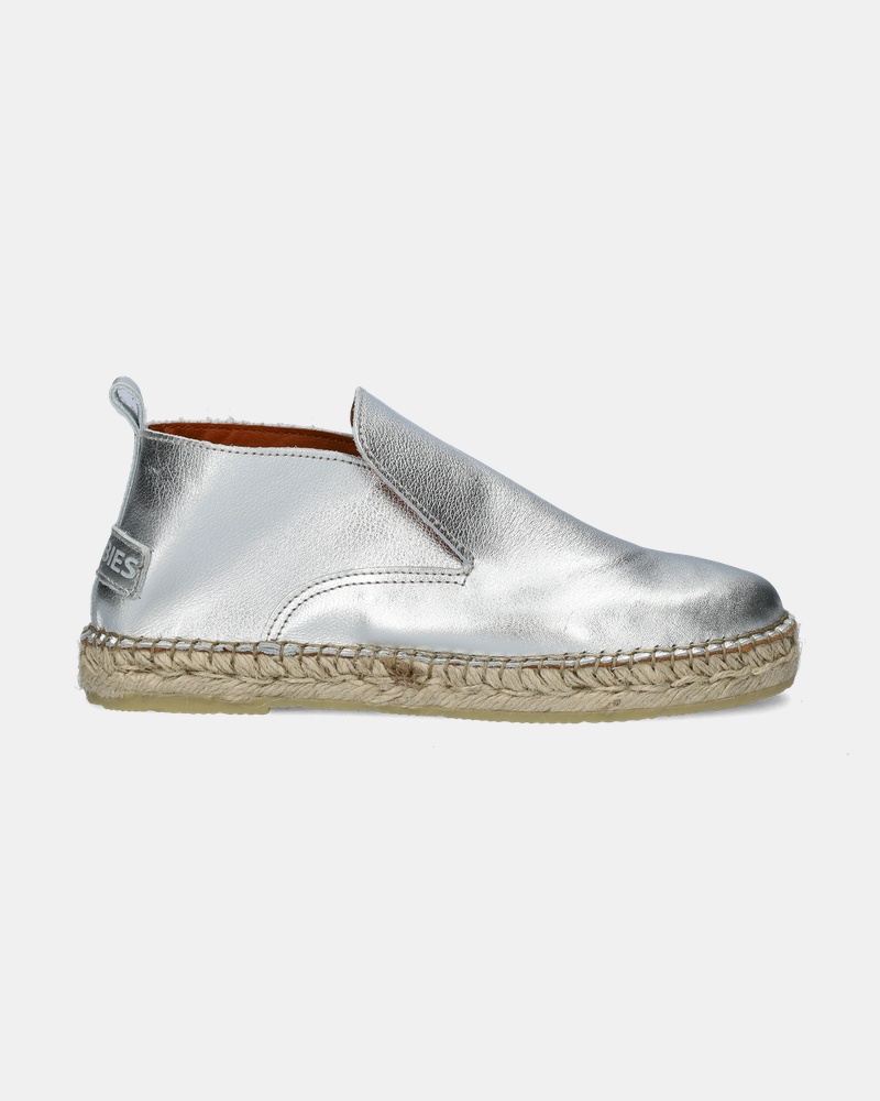 Shabbies Amsterdam Elche Lofa Espadrilles  - zilver
