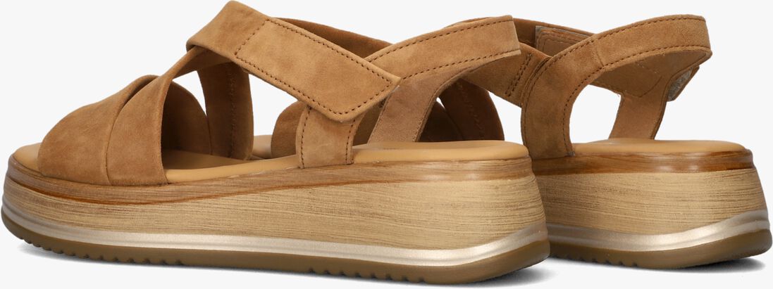 camel gabor platte sandalen 746