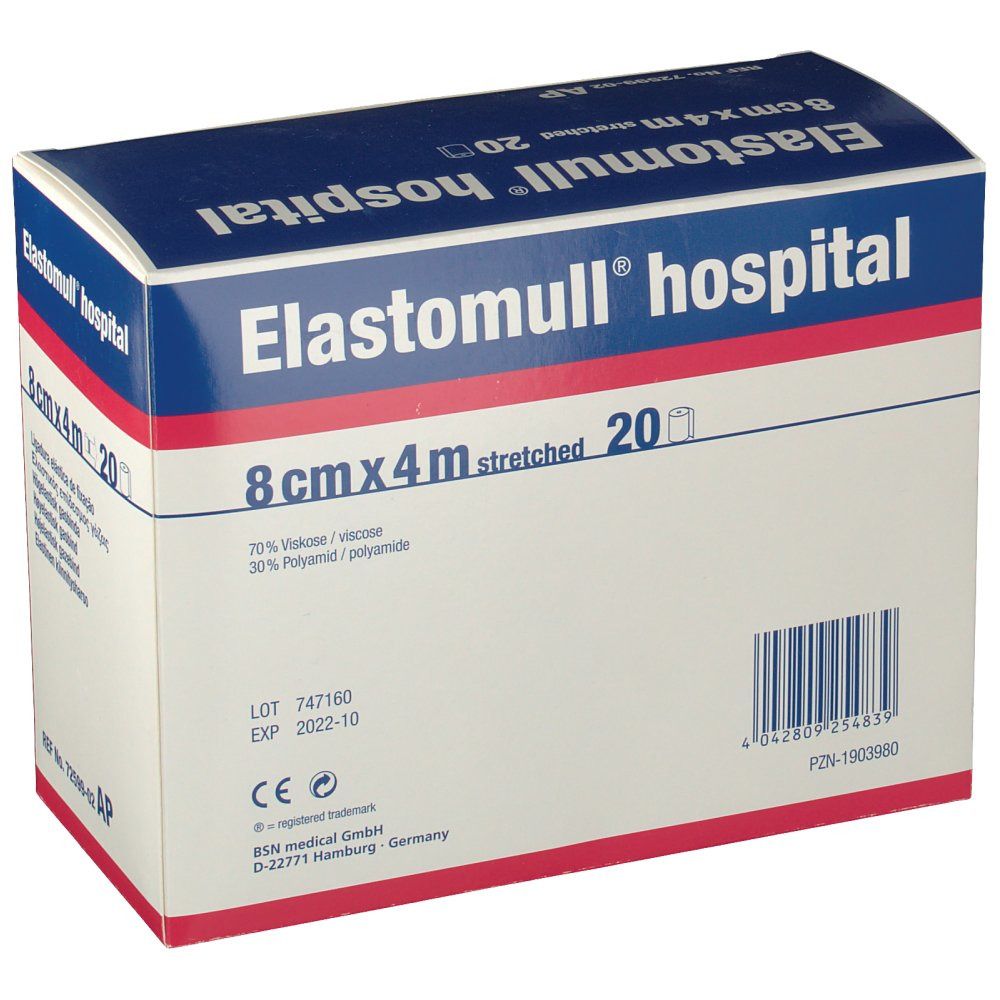 Elastomull® hospital elastische Fixierbinde 8 cm x 4 m