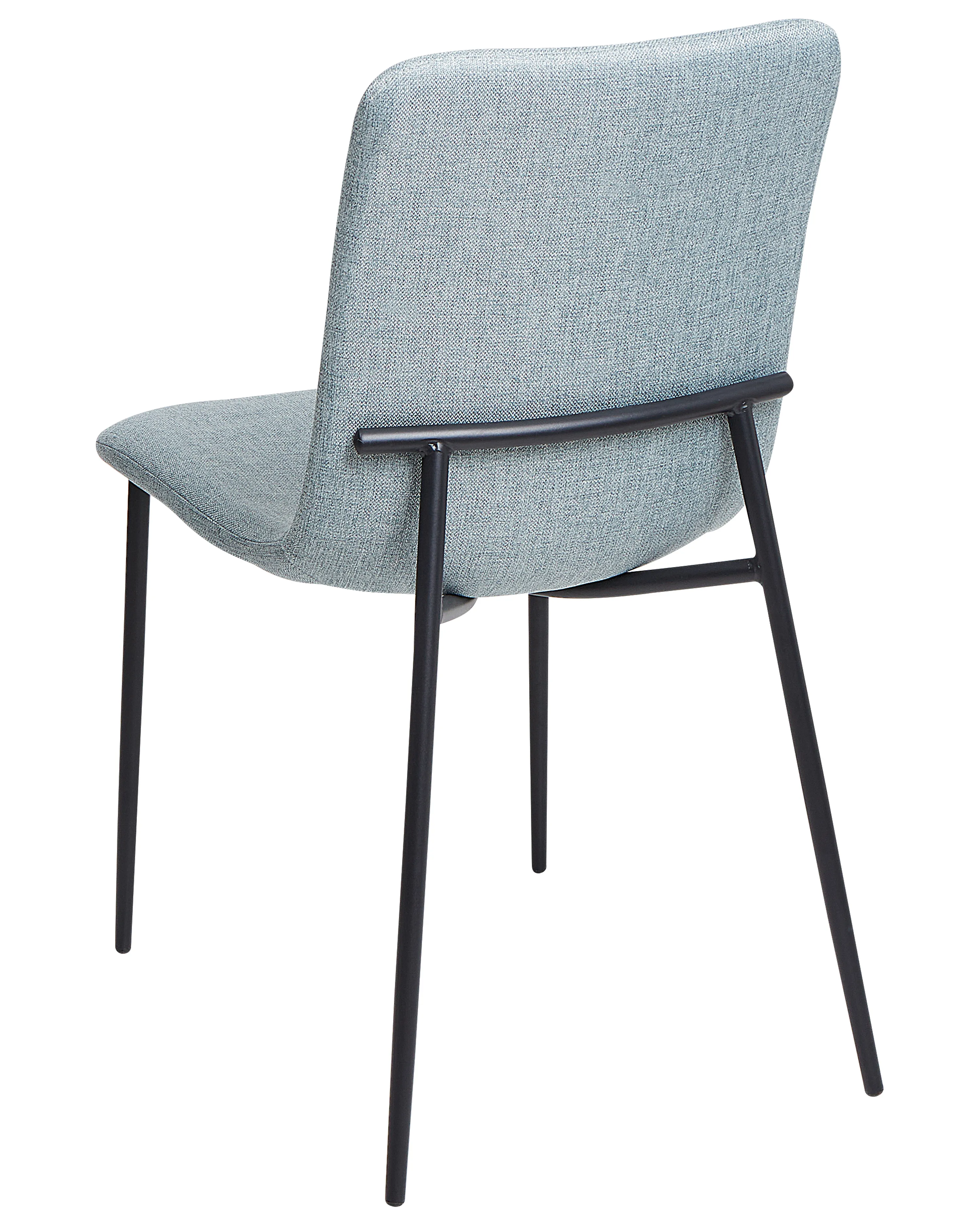Set van 4 eetkamerstoelen GLENDIVE Lichtblauw