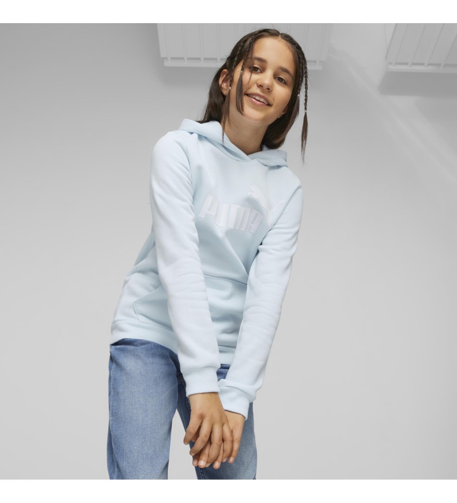 Moletom com capuz Puma Essentials Logo Azul