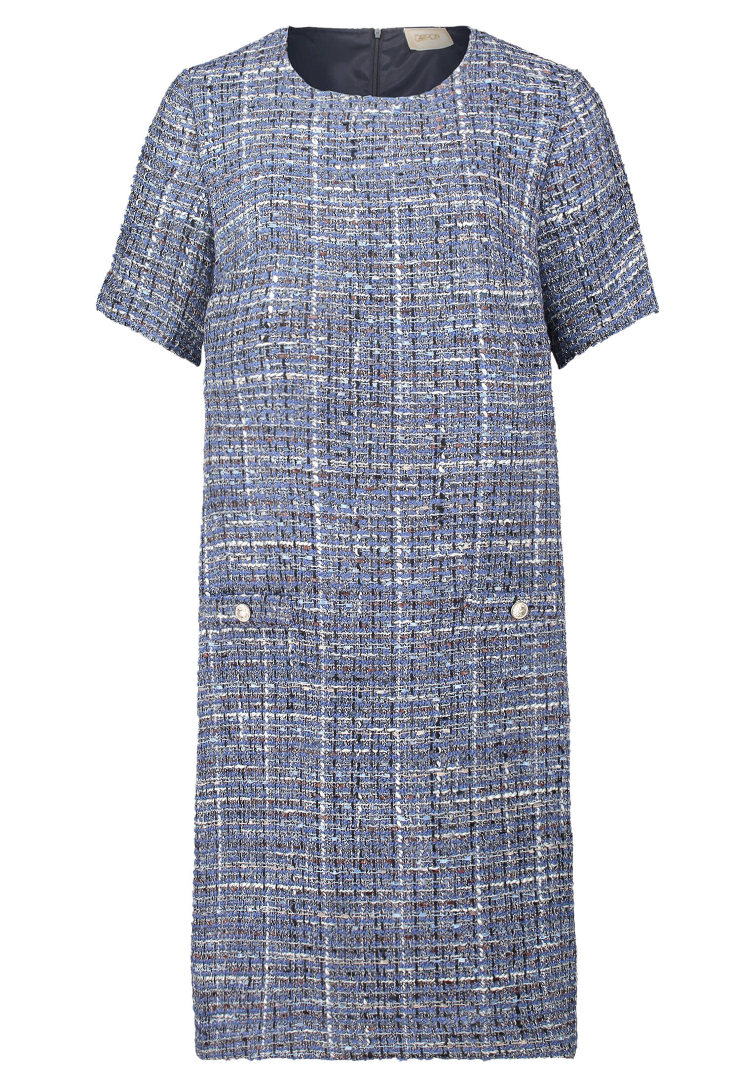 Cartoon| Damen Casual-Kleid mit Struktur
