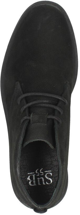 Sub55 Veterschoenen Hoog zwart