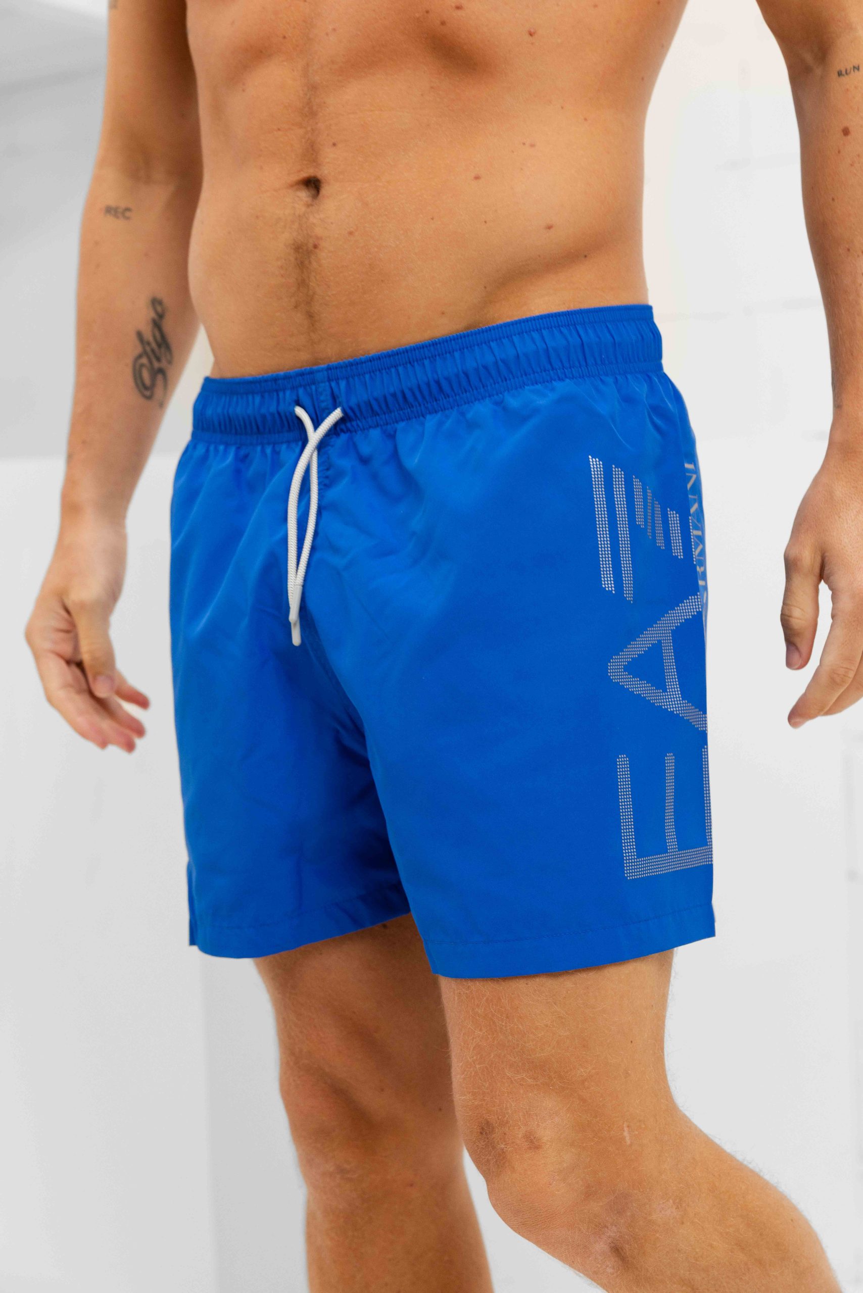 EA7 Emporio Armani 7M002001 Zwembroek Heren Blauw/Zilver