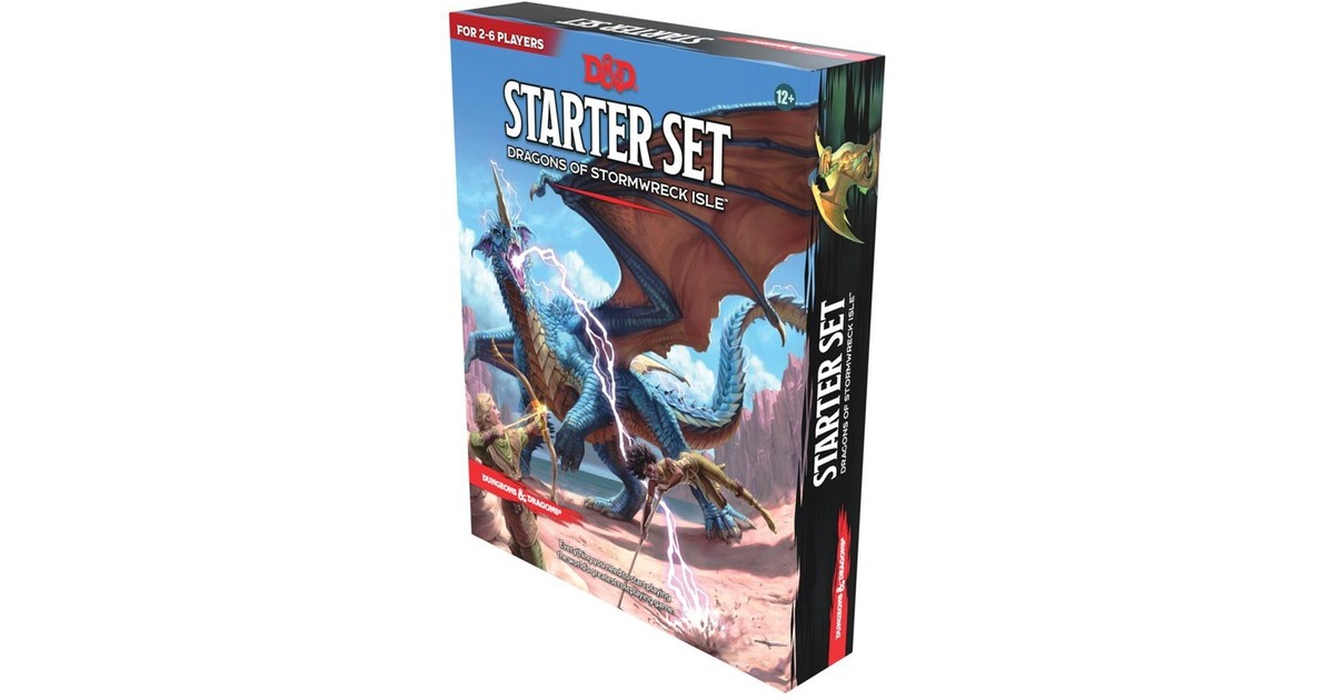 AsmodeeDungeons & Dragons - Startset: Dragons of Stormwreck Isle boek  (Engels)