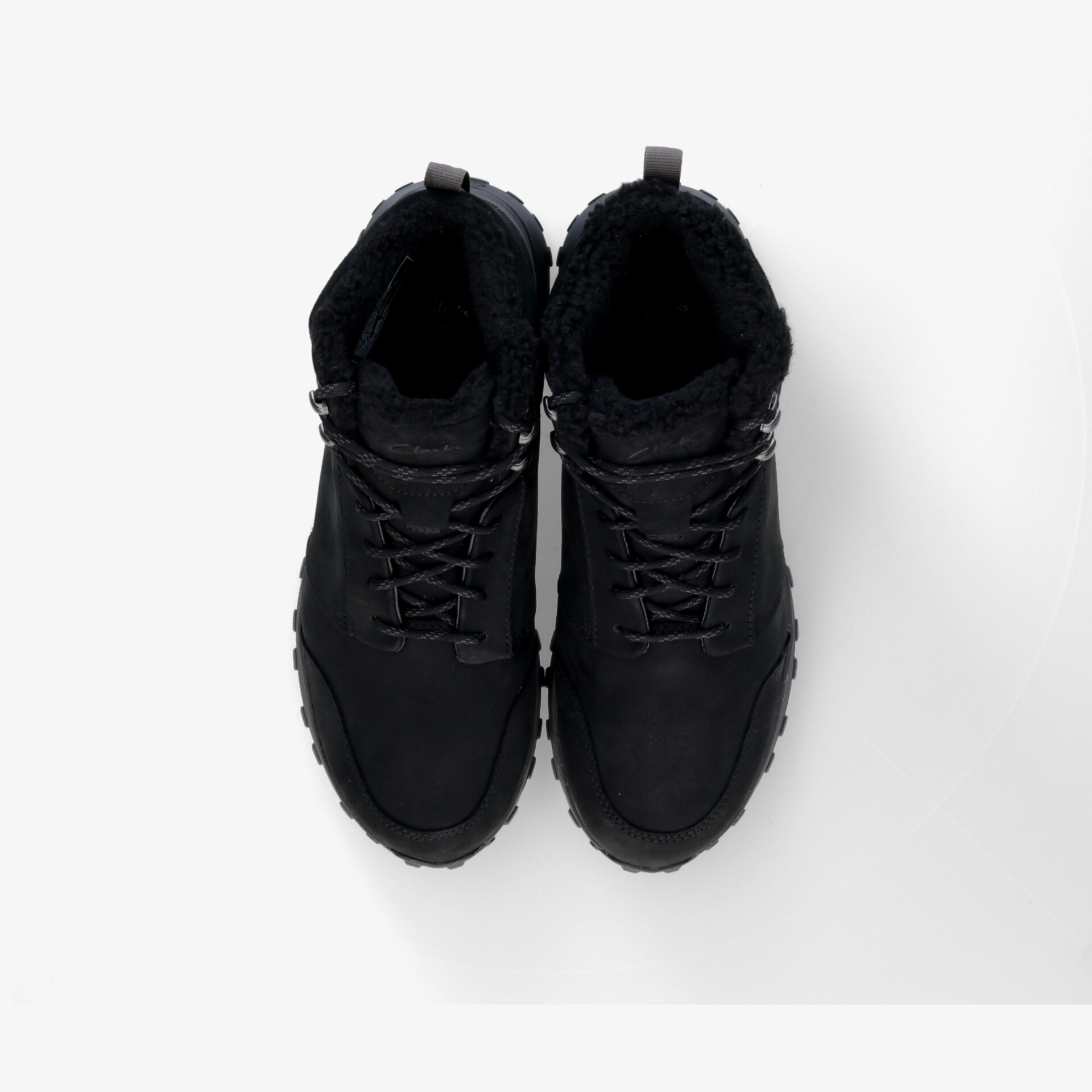 Clarks ATL Trek Up WP Black WLined Lea Herren Schnürboots