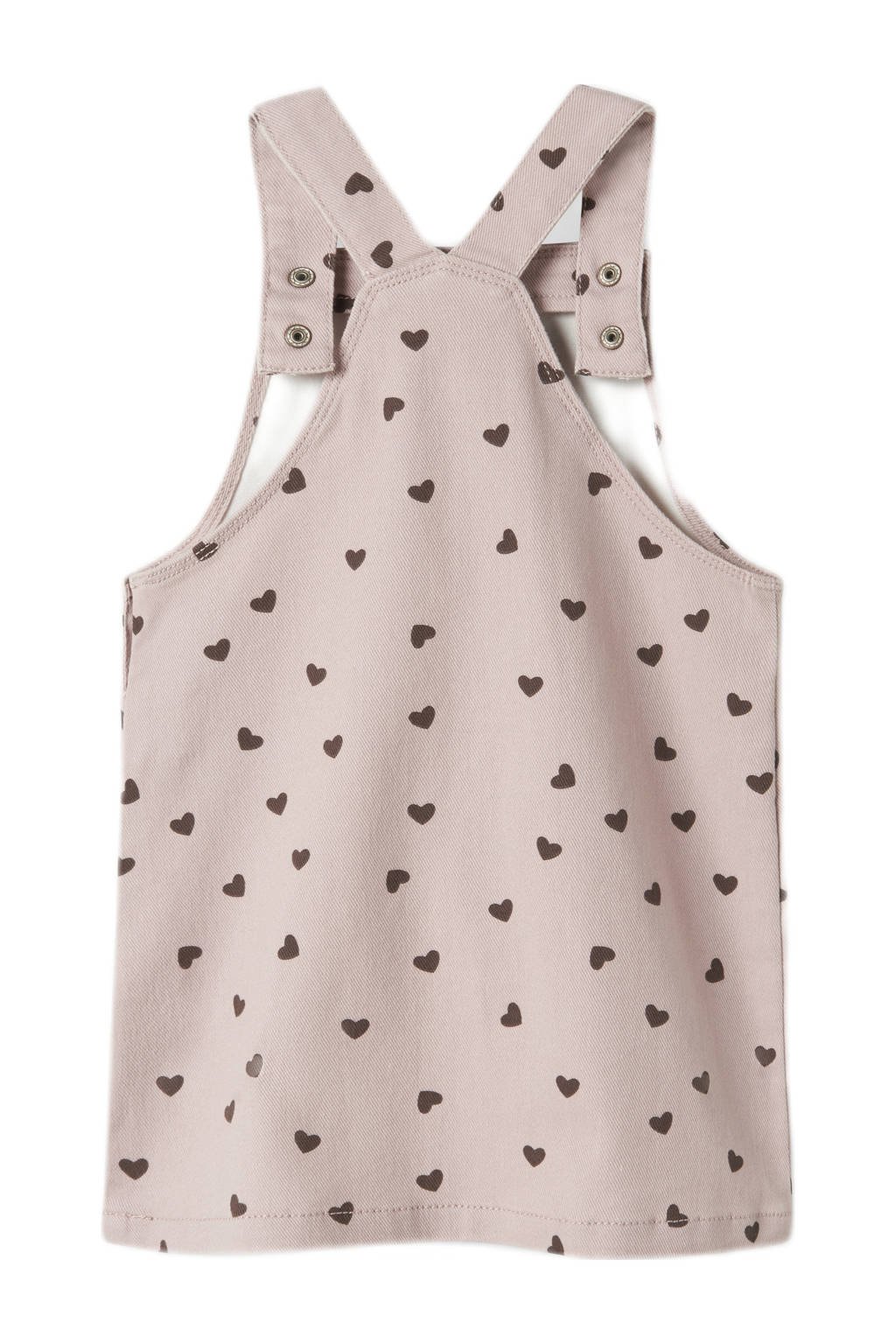 NAME IT MINI overgooier korte jurk lila