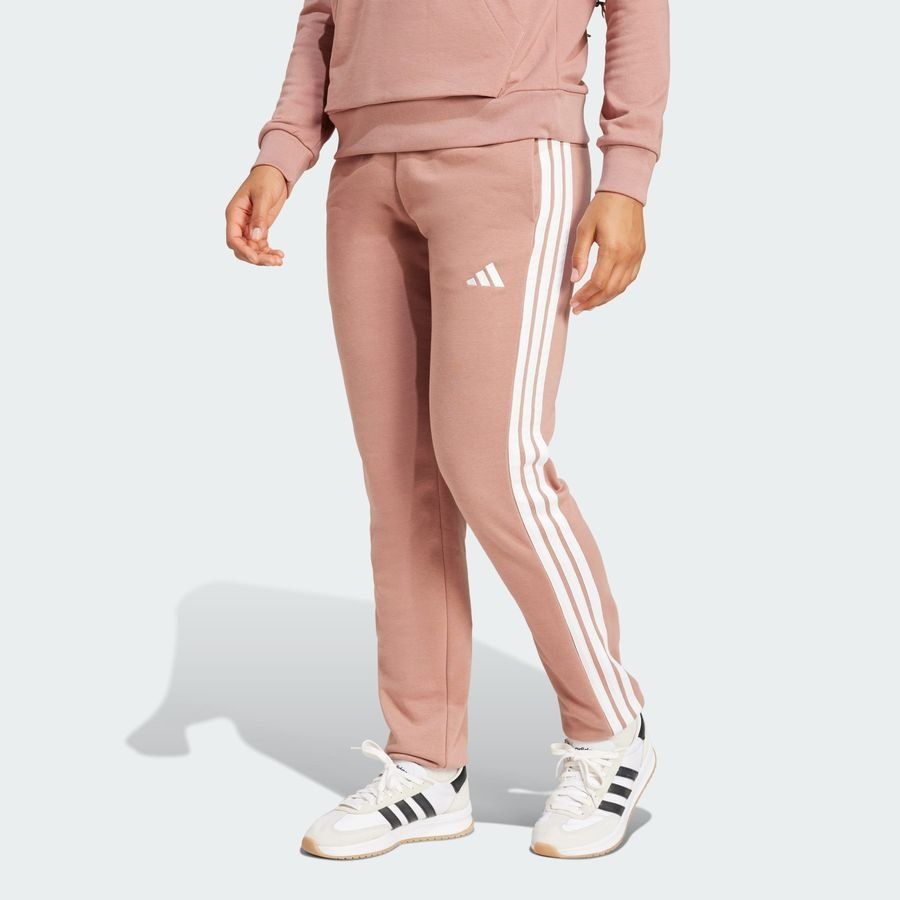 Adidas Pantalon à revers French terry 3 bandes Essentials