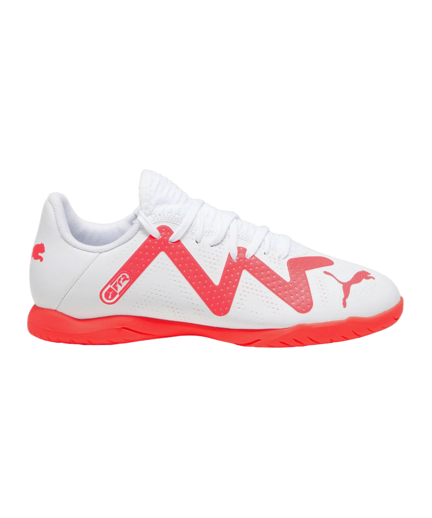 PUMA FUTURE Play IT Halle Breakthrough Jr Kids Weiss Rot Schwarz F01
