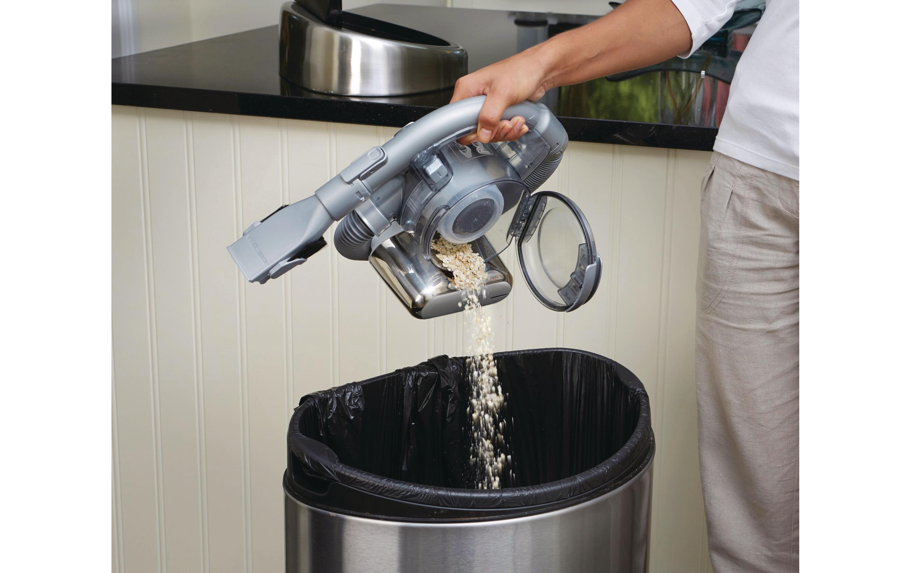 Akku-Handsauger Dustbuster Flexi Silber<br>Portabler Akku-Staubsauger mit Schnellladefunktion
