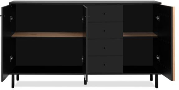 Finori - Dressoir - Bruin - 160x40x90 cm