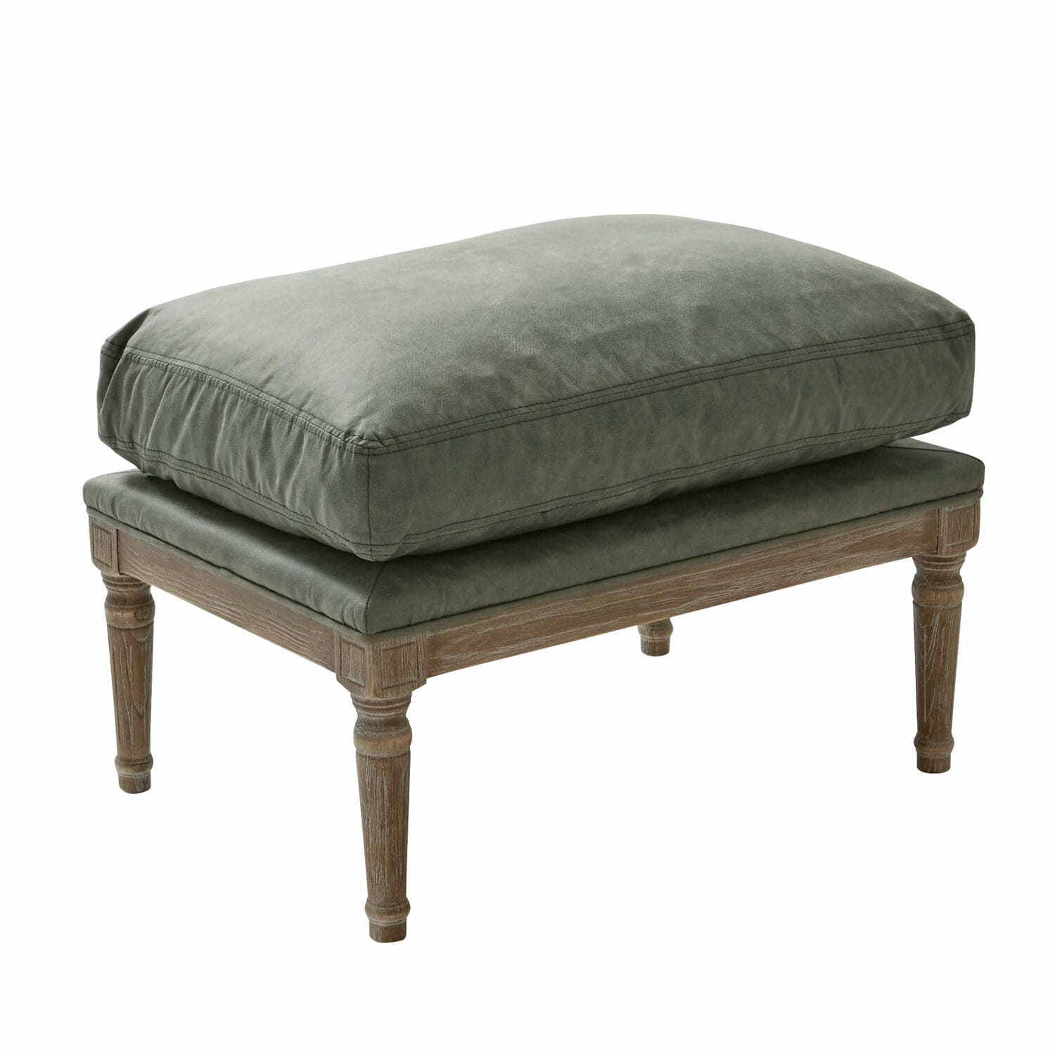 Hocker Greenbrier antikbraun/grün