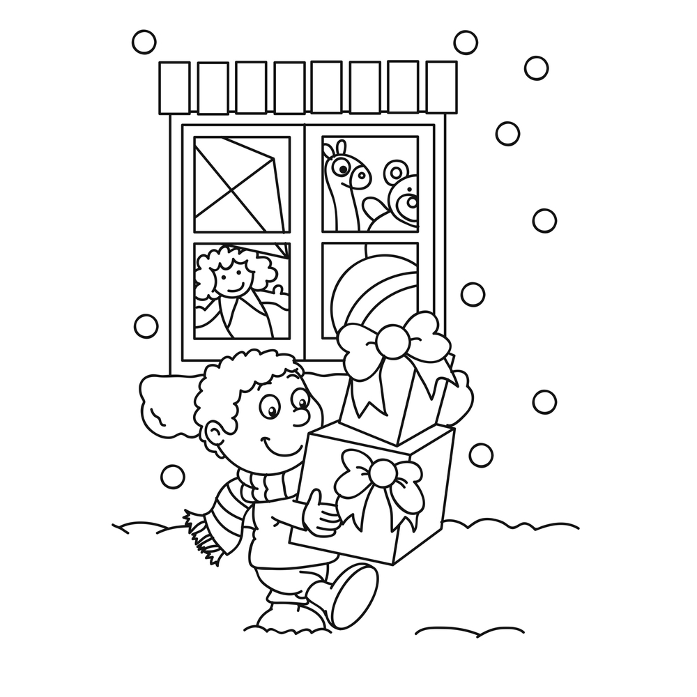 Weihnachts-Mal- und Aktivitätsbuch im Jumbo-Format