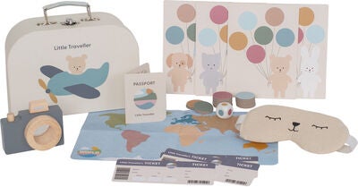 Jabadabado Spill & Koffert med Reisesett