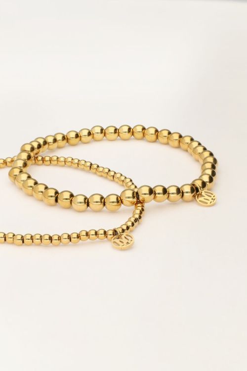 Bold armbanden set met bubbel