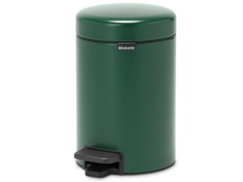 Brabantia Kosmetikeimer NewIcon 3 l, Dunkelgrün Eimer