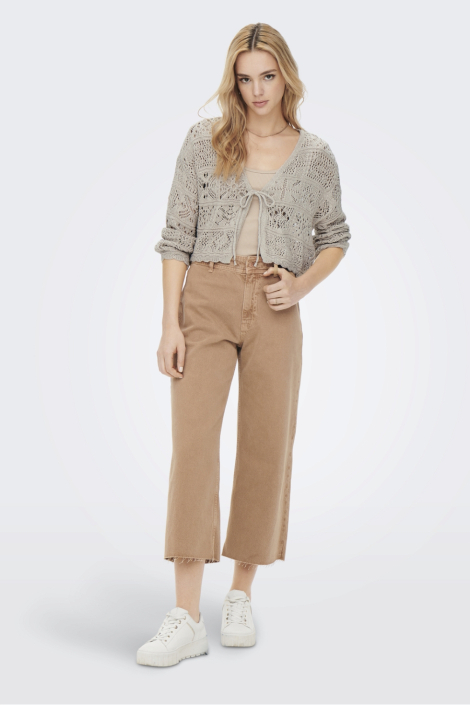Only beige dames vest