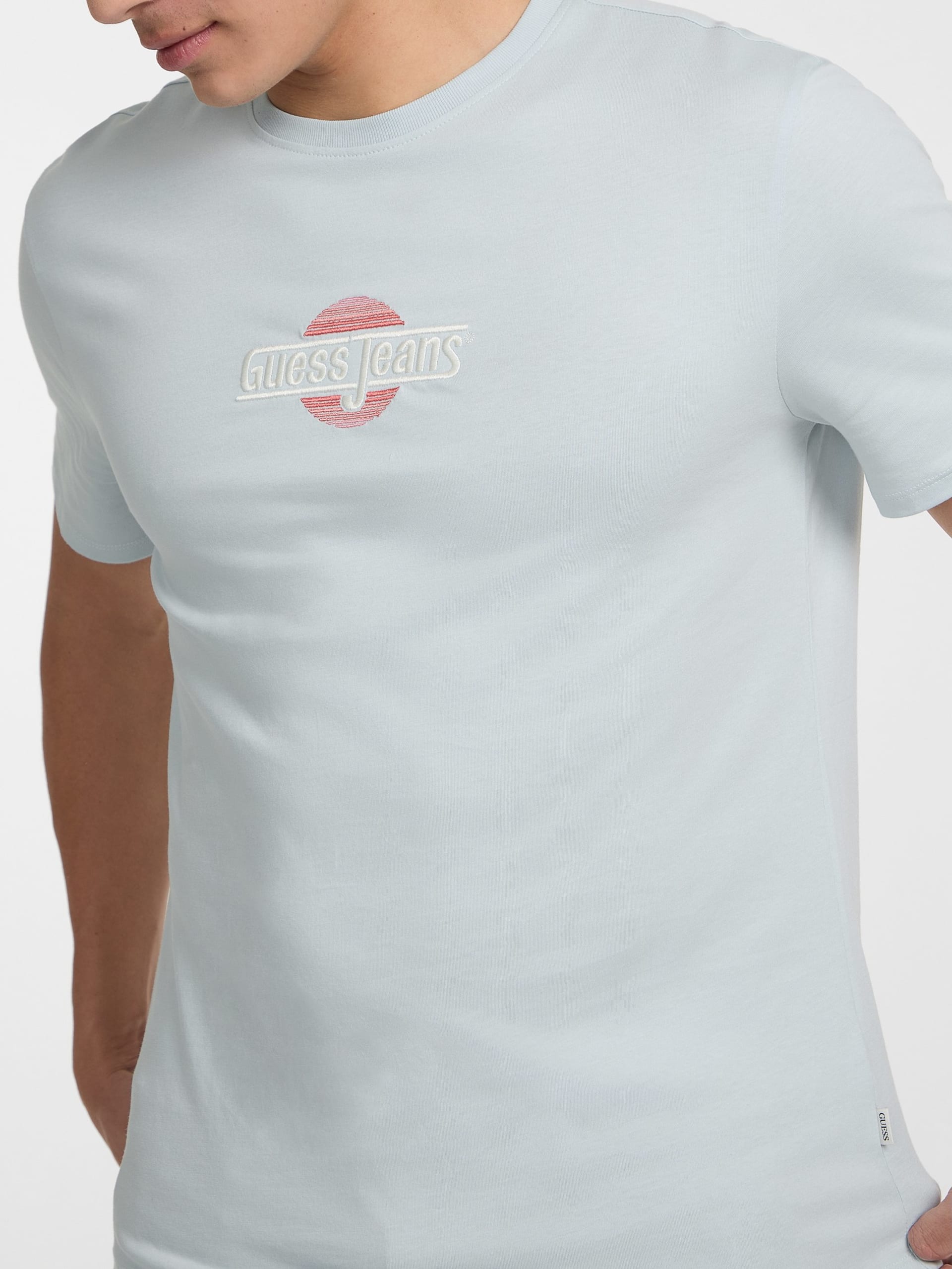 Camiseta de gola redonda Sunset