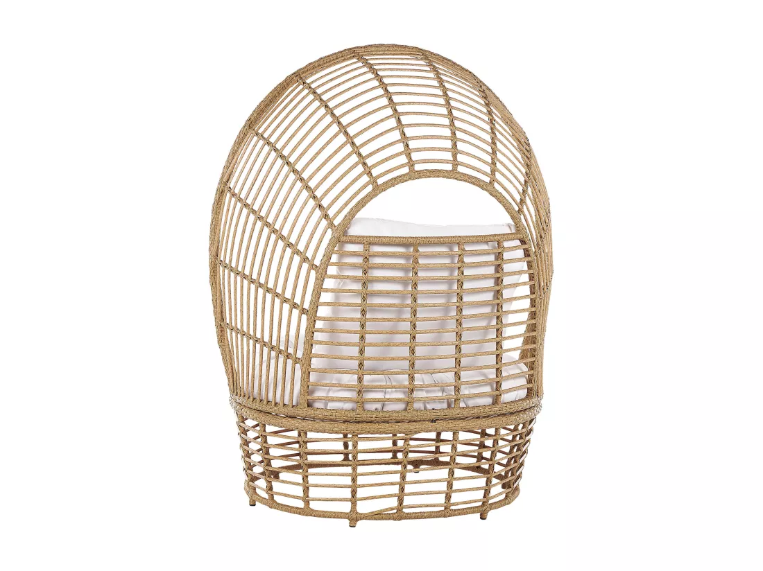 Fauteuil de jardin LIDO Rotin Beige