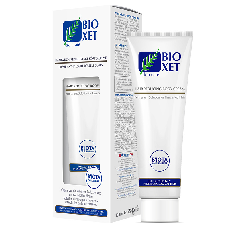 BIOXET haarwuchsreduzierende Körpercreme Creme 130 ml
