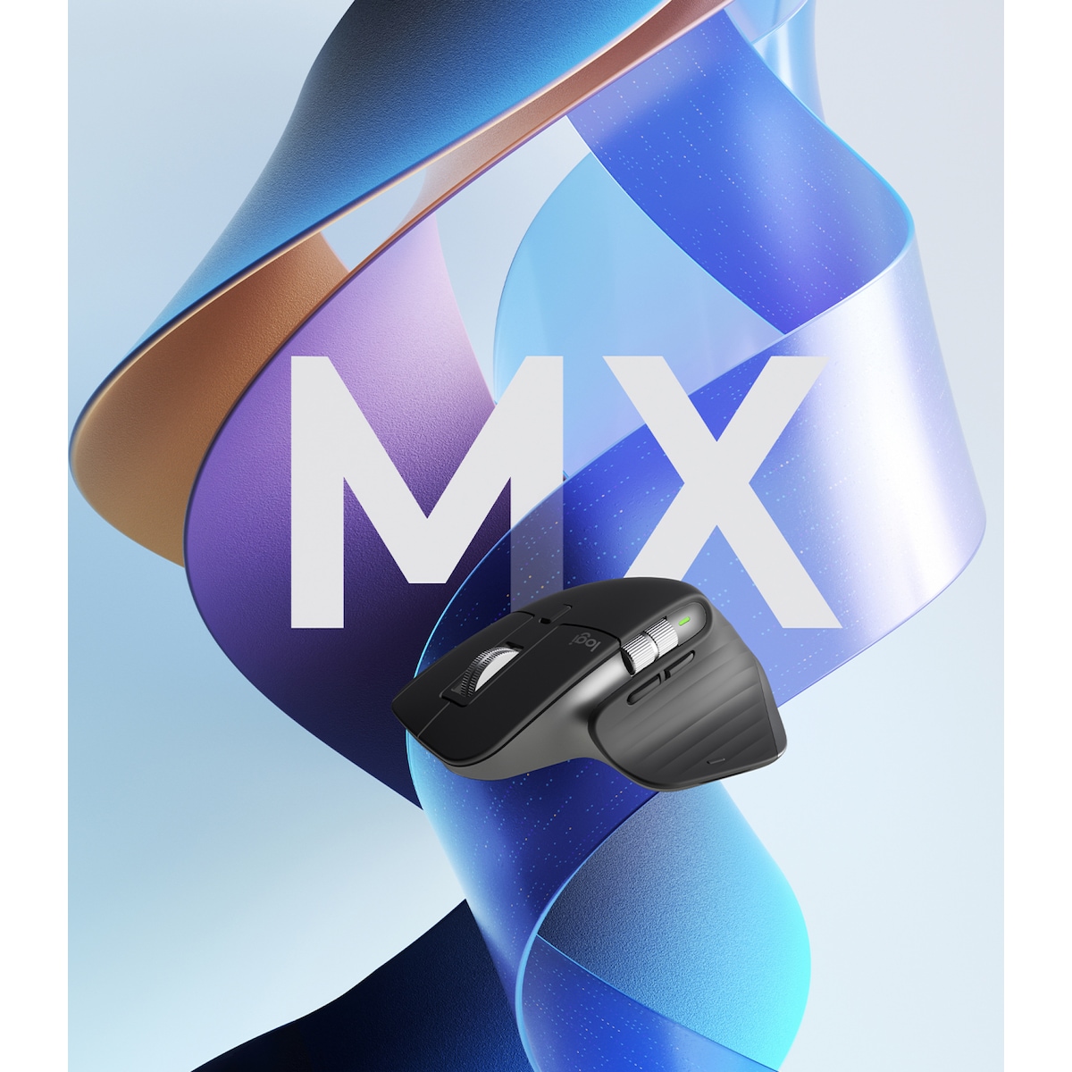 Logitech MX Master 3S trådløs mus (pale grey)