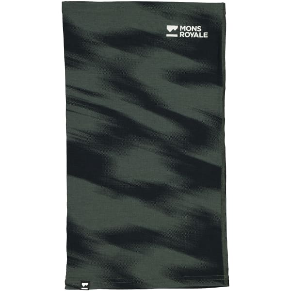 Tour de cou MONS ROYALE DAILY DOSE FLEX 200 NECKWARMER BLACK/DARK GREEN