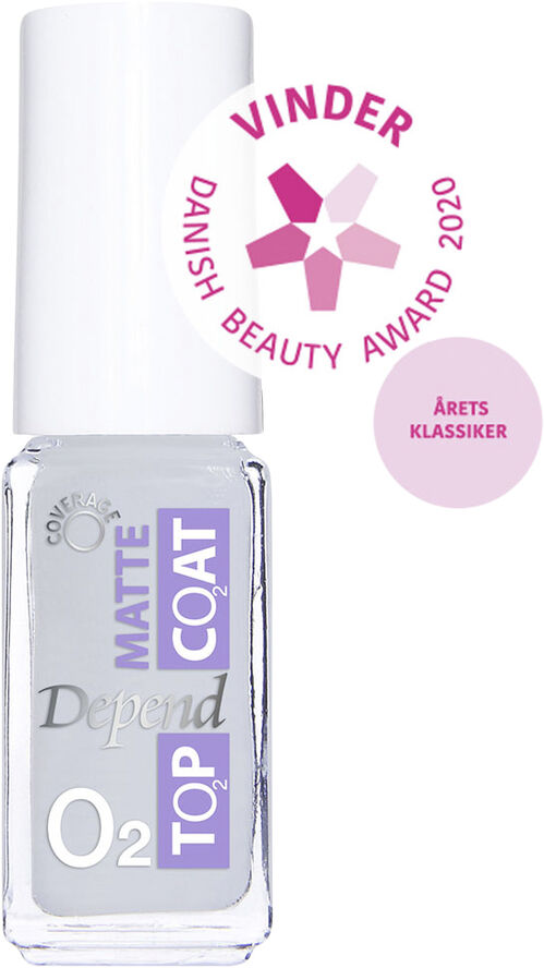 Depend Depend Minilak O2 A304 topplack matt