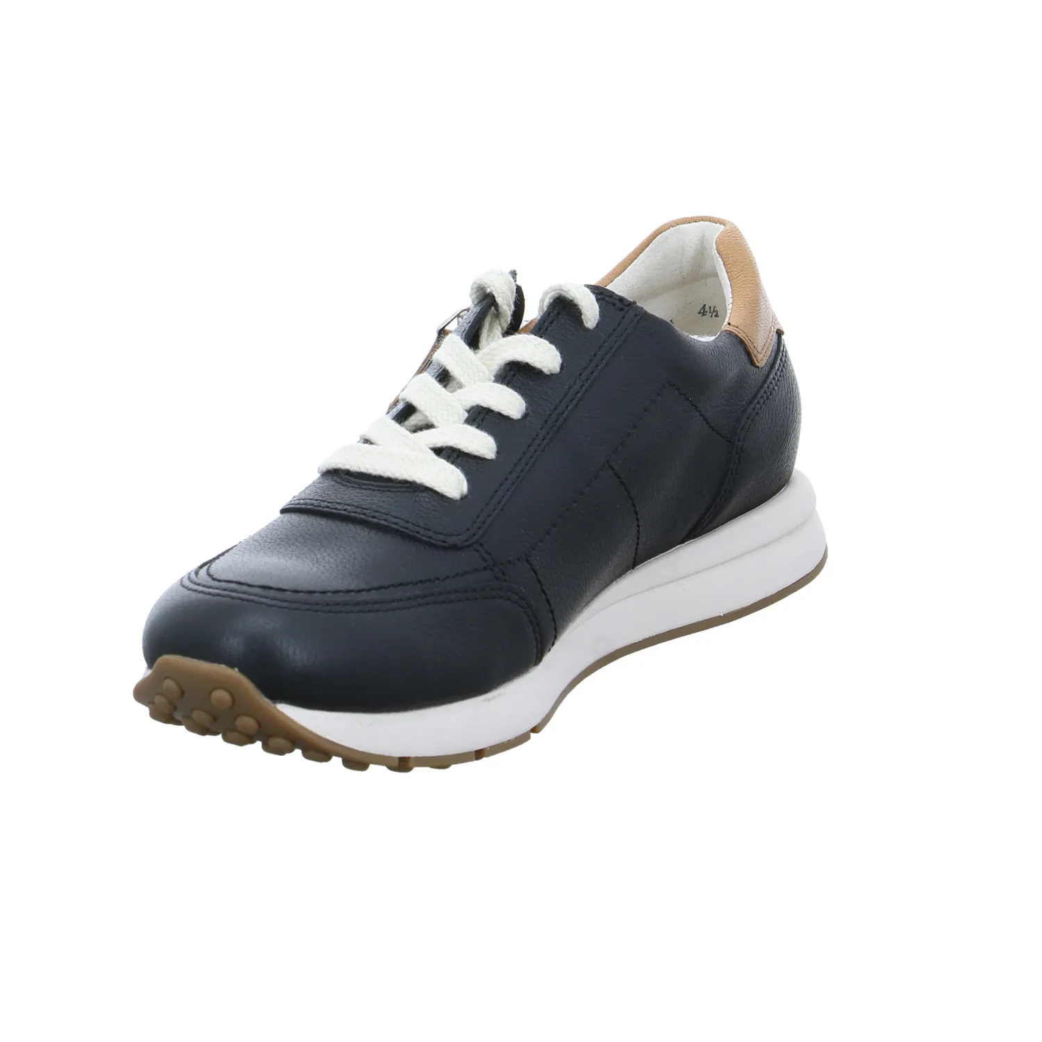 PAUL GREEN Sneaker Schwarz Leder