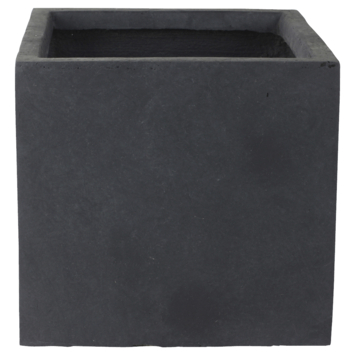 Pot Fiberclay Antraciet 28x28x26 cm
