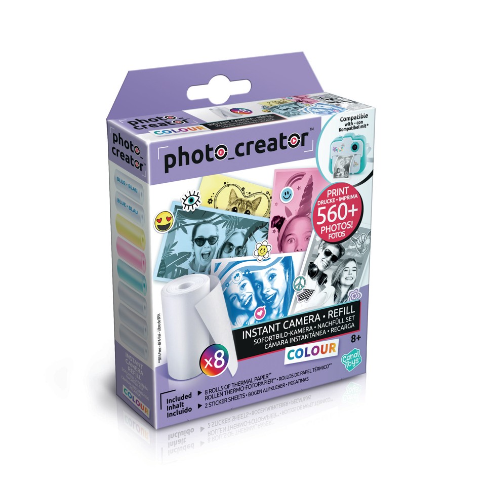 PHOTO CREATOR - Instant Camera Color Genopfyldning