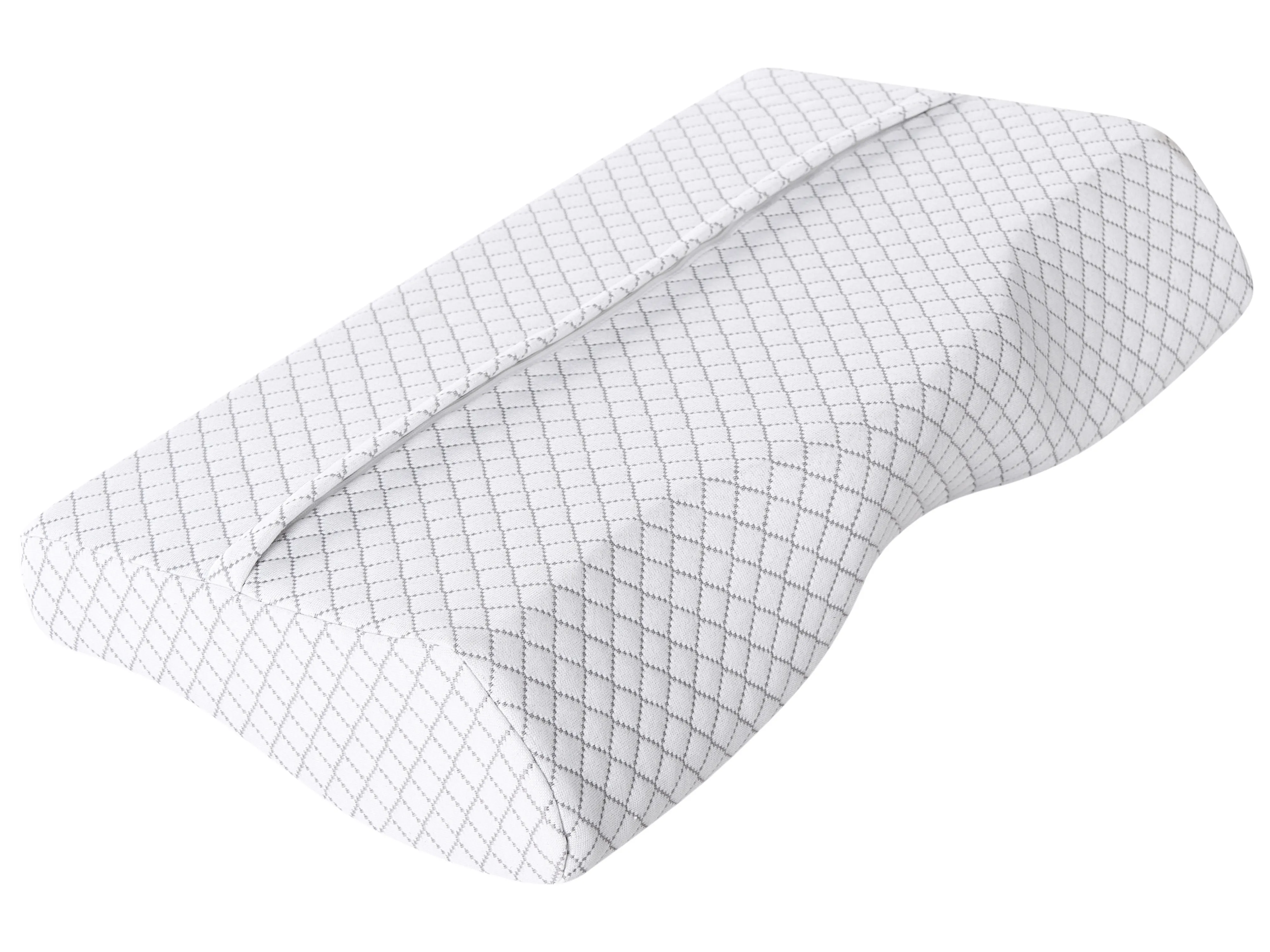 Hoofdkussen ELGON Laag Traagschuim 30 x 50 cm Wit