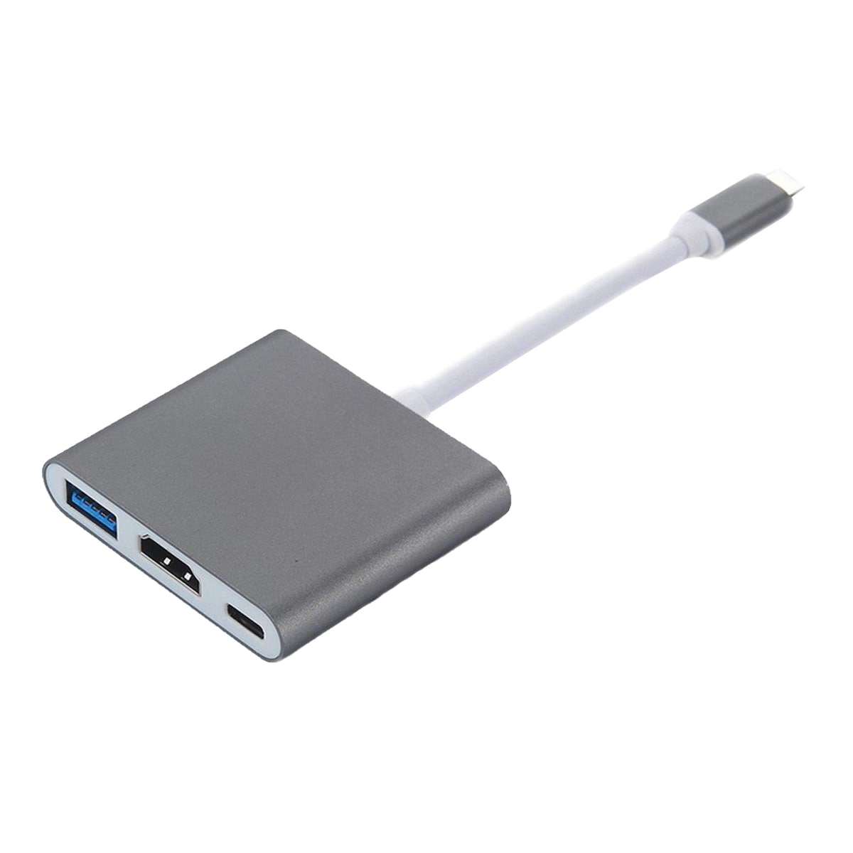 USB-C Multiport-adapter til USB (PD), USB-C, 4K HDMI-kompatibel