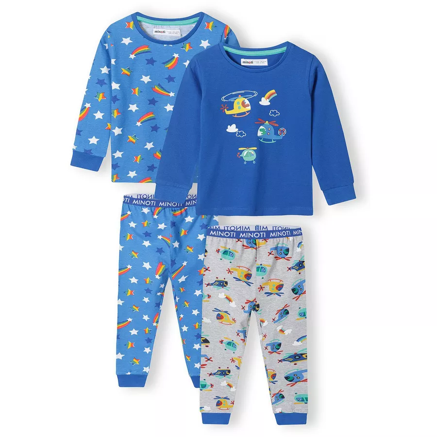 MINOTI Pyjama Königsblau