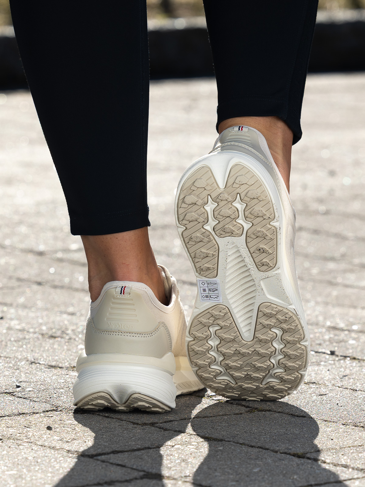 Jean Paul Dijon W Slipstep Oatmeal - Trapes Sko